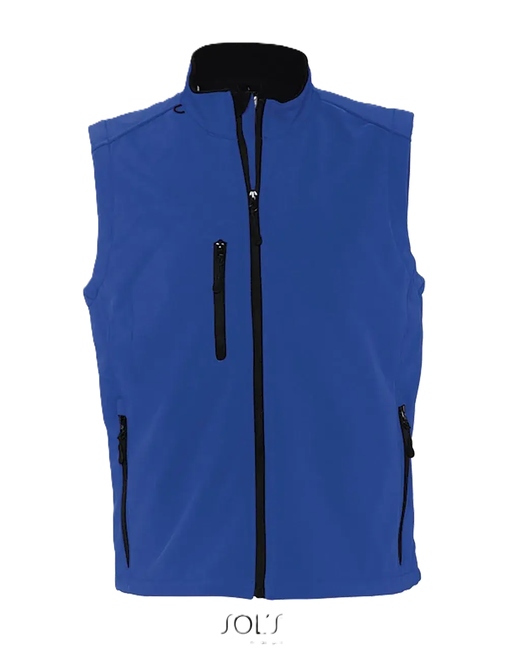 Ανδρικό αμάνικο softshell jacket Sol's Rallye Men 46601 για εκτύπωση λογοτύπου