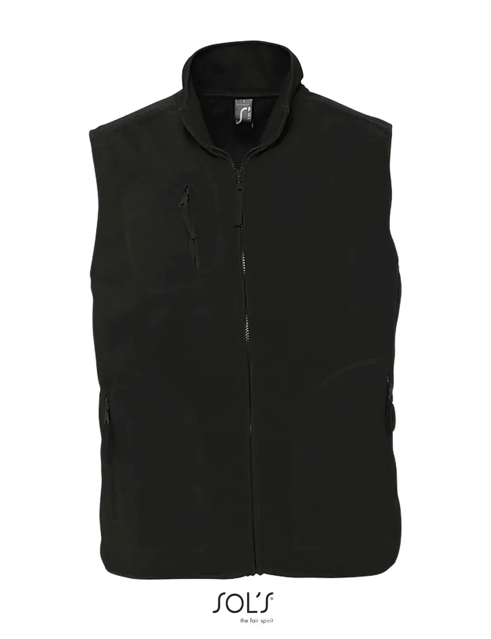 Sol's Norway 51000 αμάνικη fleece ζακέτα unisex για εταιρική εκτύπωση