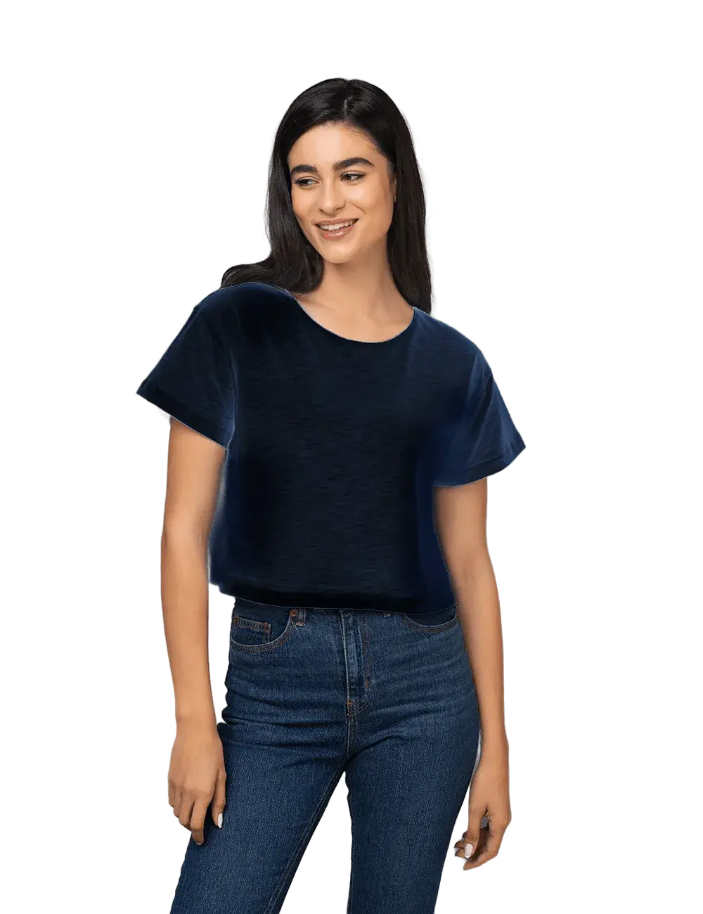 Γυναικείο Crop Top Slub – About Basics Crop 00590