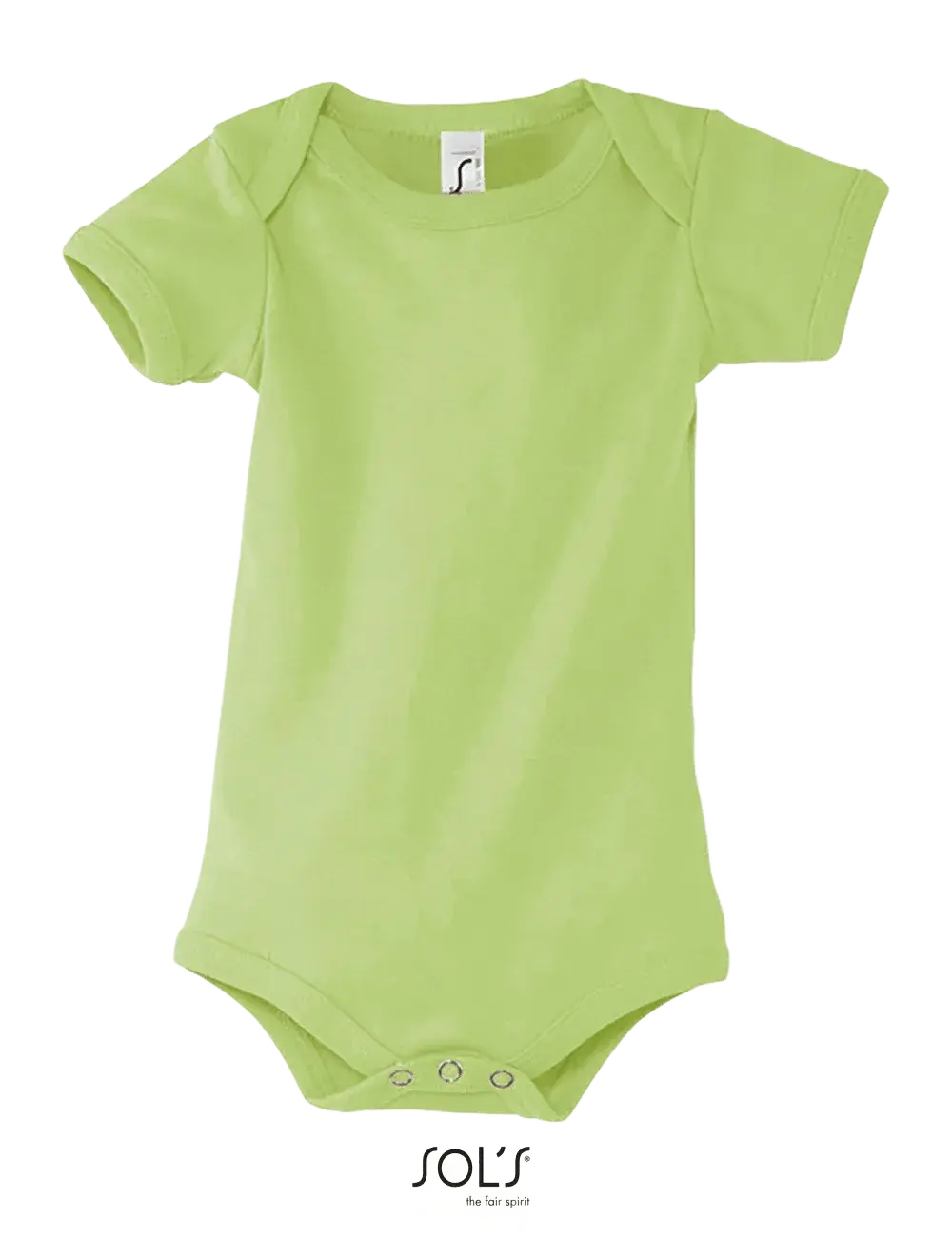 Βρεφικό κορμάκι SOL'S Bambino 00583 σε χρώμα Aqua – 100% βαμβακερό με κουμπιά στη βάση