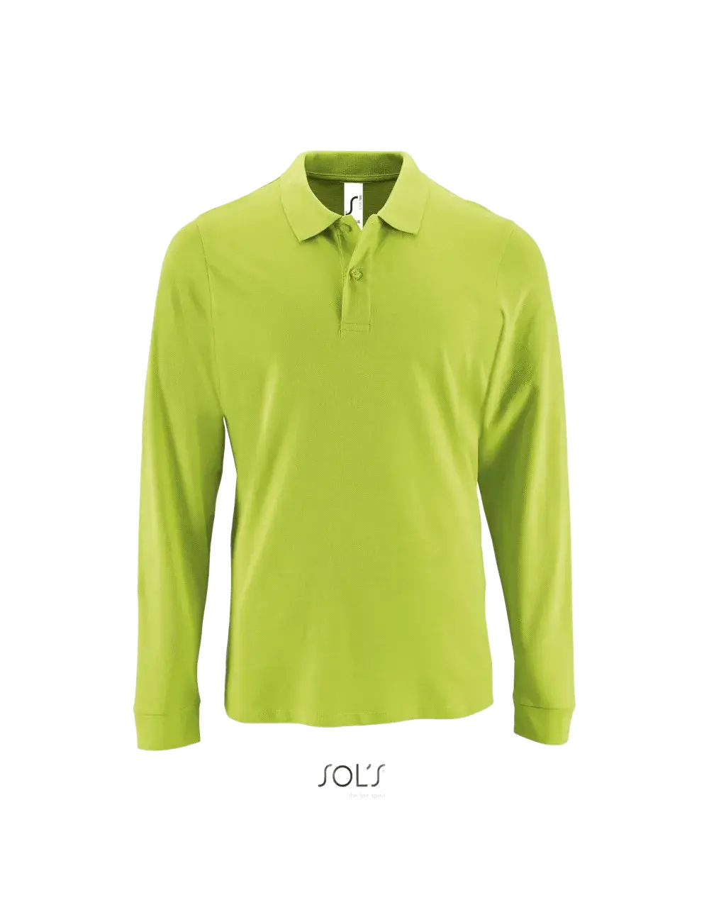 Ανδρικό μακρυμάνικο polo SOL'S Perfect LSL Men 02087 — εταιρική ένδυση με κέντημα ή στάμπα